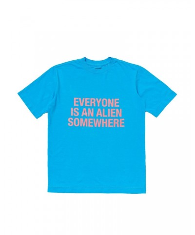 Coldplay EVERYONE IS AN ALIEN SOMEWHERE - BLUE TEE $19.35 Shirts