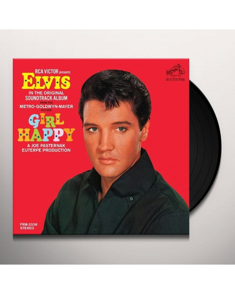 Elvis Presley Girl Happy Vinyl Record $12.63 Vinyl