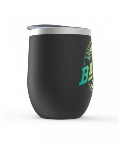 Bad Company Wine Tumbler | Rainbow Ombre Est. 1973 London Logo Stemless Wine Tumbler $9.87 Drinkware