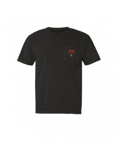 AC/DC T-Shirt | Rockware Est. 1973 Emblem Pocket T-shirt $11.68 Shirts