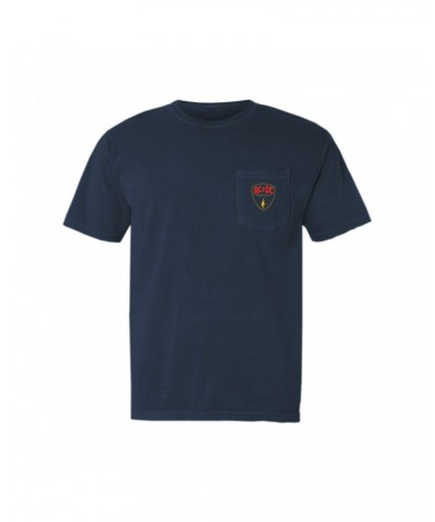 AC/DC T-Shirt | Rockware Est. 1973 Emblem Pocket T-shirt $11.68 Shirts