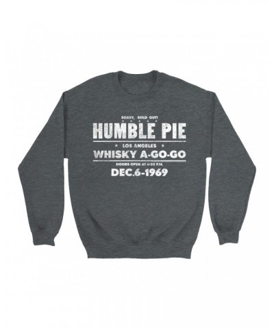 Humble Pie Whisky A Go Go 1969 Distressed Sweatshirt $13.28 Sweatshirts