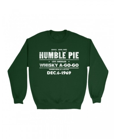 Humble Pie Whisky A Go Go 1969 Distressed Sweatshirt $13.28 Sweatshirts