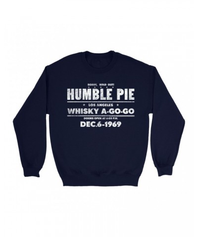 Humble Pie Whisky A Go Go 1969 Distressed Sweatshirt $13.28 Sweatshirts