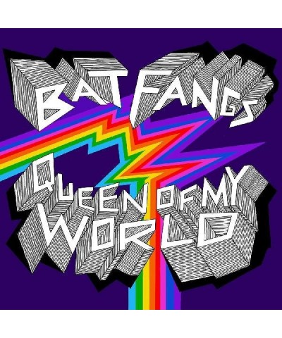 Bat Fangs Queen Of My World (Yellow Vinyl) Vinyl Record $4.80 Vinyl