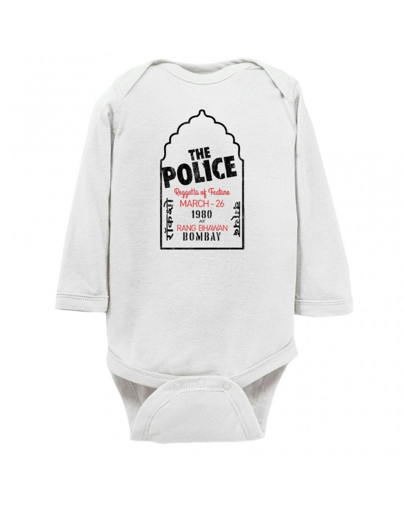 The Police Long Sleeve Onesie | Bombay 1980 Concert Onesie $12.20 Kids