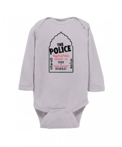 The Police Long Sleeve Onesie | Bombay 1980 Concert Onesie $12.20 Kids