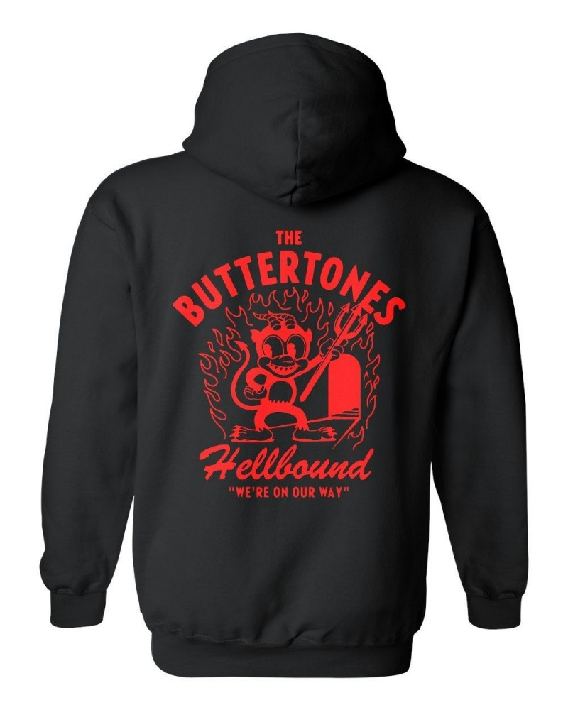 The Buttertones HELLBOUND HOODIE BLACK 1 3XL LEFT! $15.00 Sweatshirts