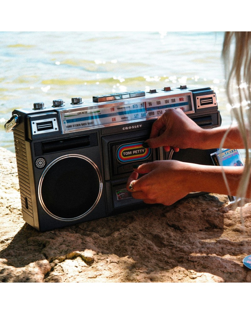 Tom Petty Limited Edition Boombox + Cassette with Vintage Stickers $62.40 Tapes