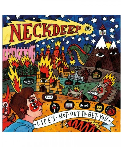 Neck Deep Life's Not Out To Get You (Transparent Blue) Vinyl Record $8.32 Vinyl