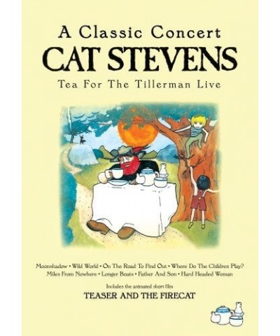 Yusuf / Cat Stevens TEA FOR THE TILLERMAN LIVE DVD $6.24 Videos