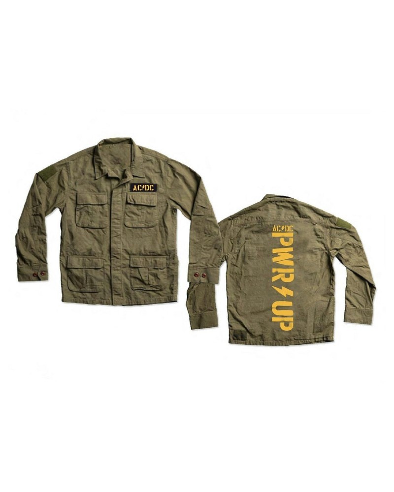 AC/DC POWER UP Army Jacket $70.00 Outerwear