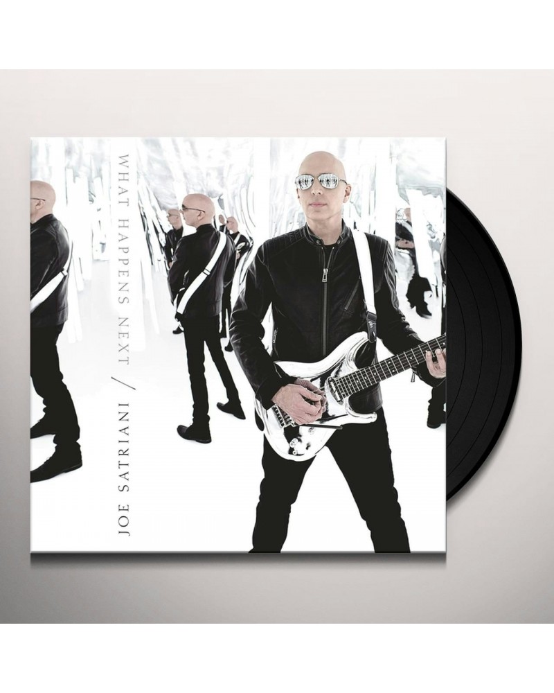 Joe Satriani What Happens Next Vinyl Record $11.08 Vinyl