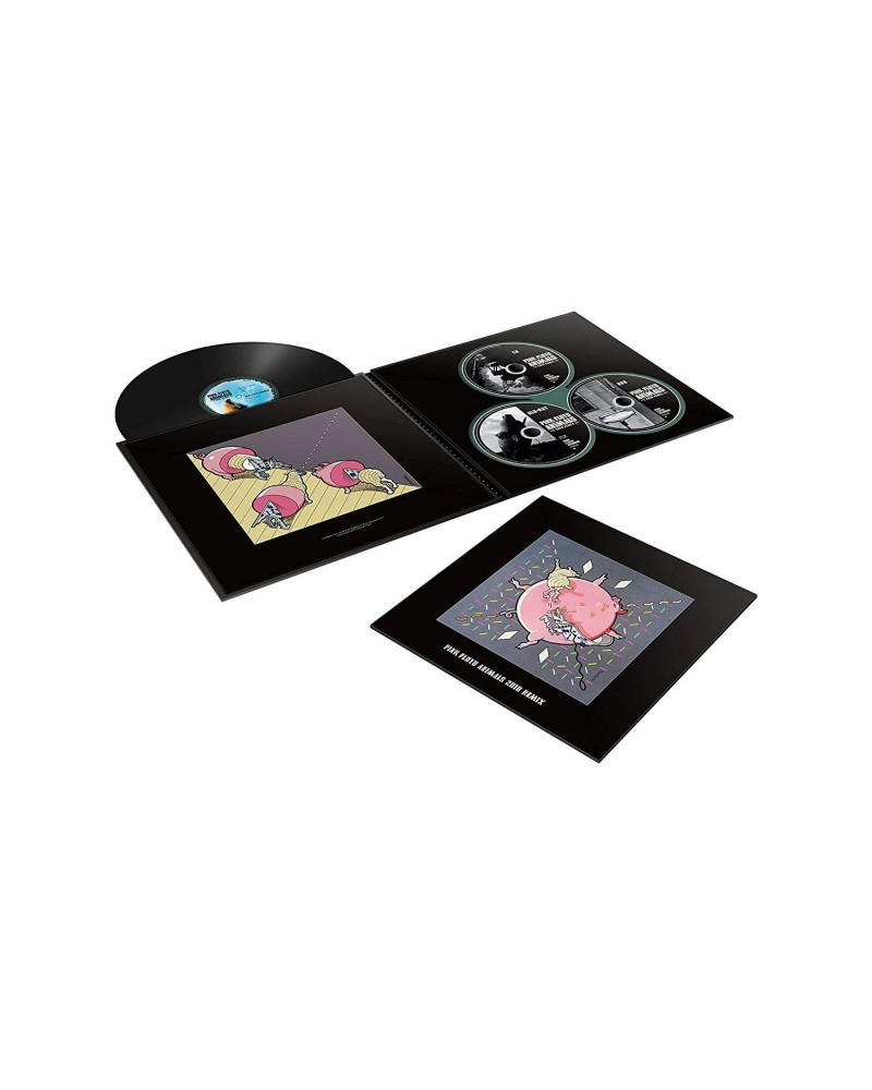 Pink Floyd Animals (2018 Remix) (LP/CD/DVD/BD/180G) Vinyl Record (box set) $43.51 Vinyl