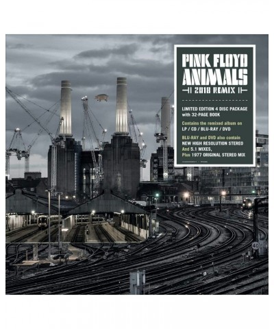 Pink Floyd Animals (2018 Remix) (LP/CD/DVD/BD/180G) Vinyl Record (box set) $43.51 Vinyl