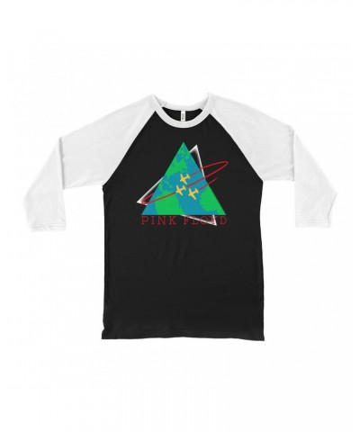 Pink Floyd 3/4 Sleeve Baseball Tee | Learning To Fly Concert Logo Shirt $11.68 Shirts