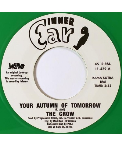 The Crow YOUR AUTUMN OF TOMORROW/UNCLE FUNK Vinyl Record $7.40 Vinyl