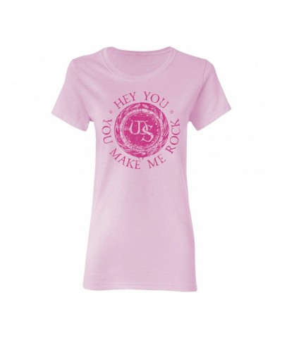 Whitesnake Hey You Ladies Light Pink Tee $11.55 Shirts