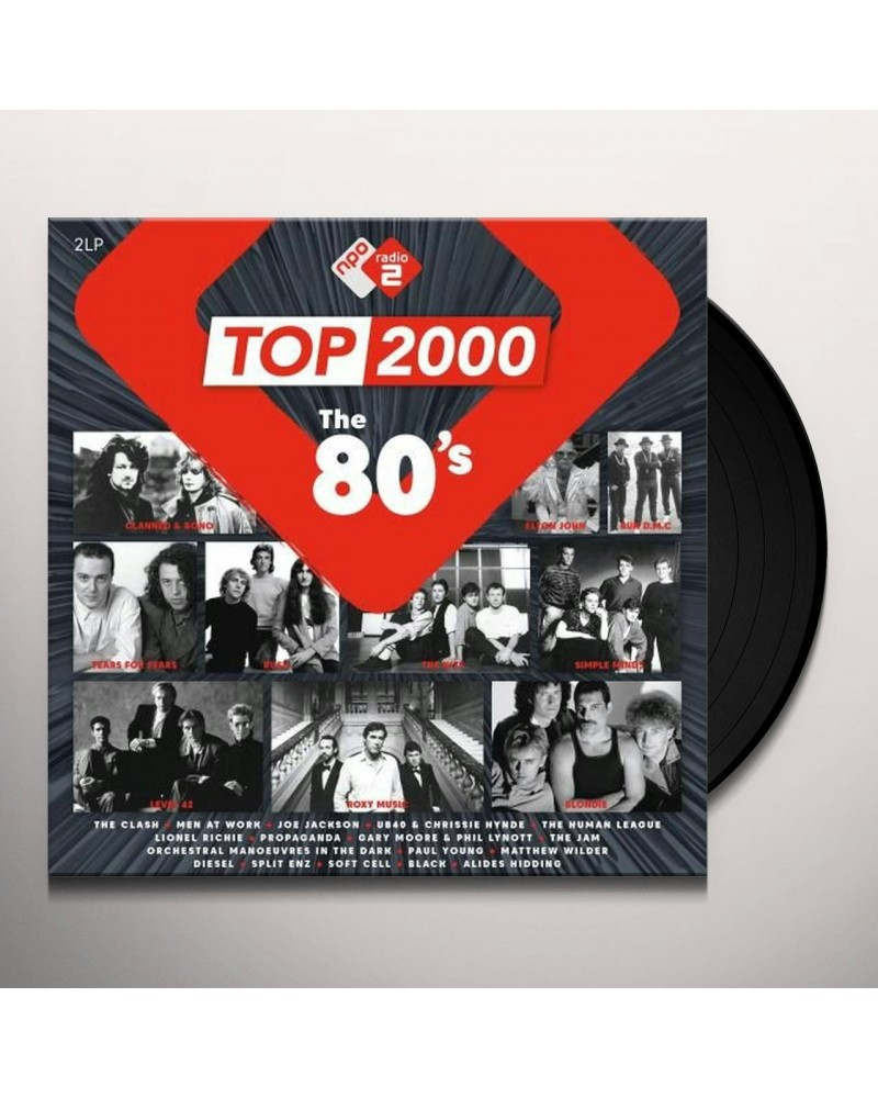 Top 2000: The 80'S / Various Vinyl Record $15.97 Vinyl