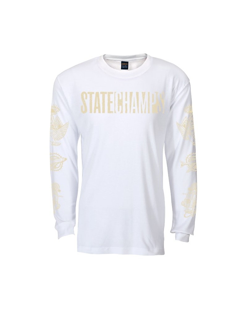 State Champs Around The World Long Sleeve (White) $9.90 Shirts