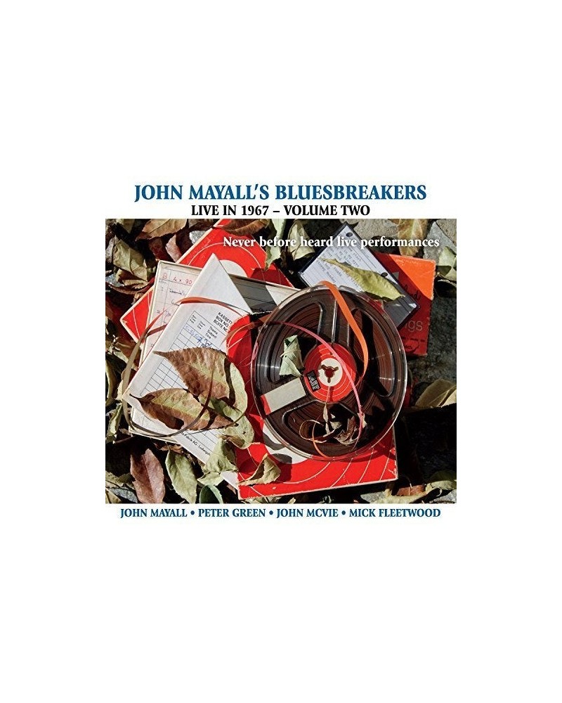 John Mayall & The Bluesbreakers LIVE IN 1967 VOL. 2 Vinyl Record $8.55 Vinyl