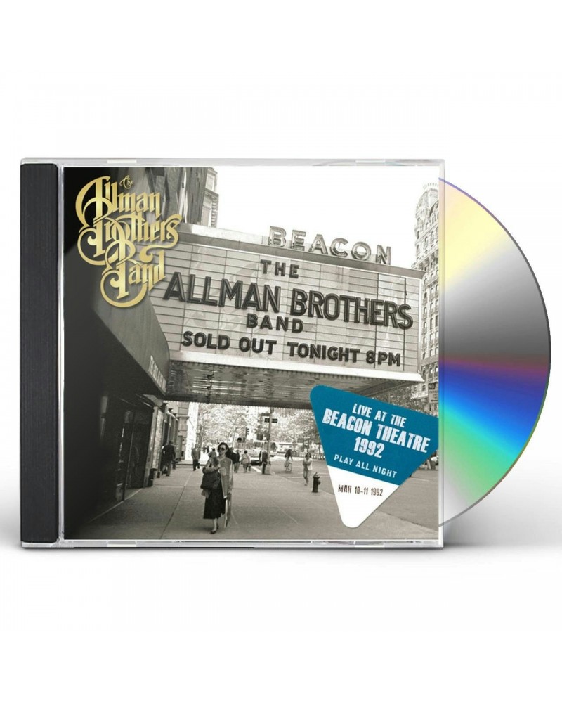 Allman Brothers Band PLAY ALL NIGHT: LIVE AT THE BEACON THEATRE 1992 CD $8.06 CD