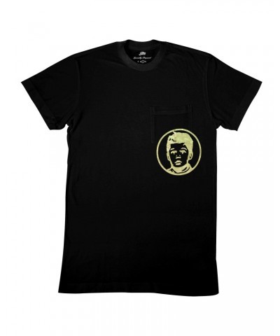 John Mayer Gold Foil Kid's Face Pocket T-Shirt $28.20 Shirts