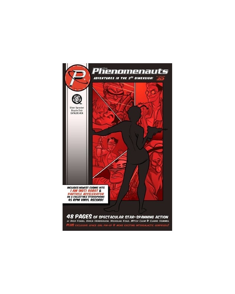 The Phenomenauts ADVENTURES IN THE 3RD DIMENSION Vinyl Record $4.79 Vinyl