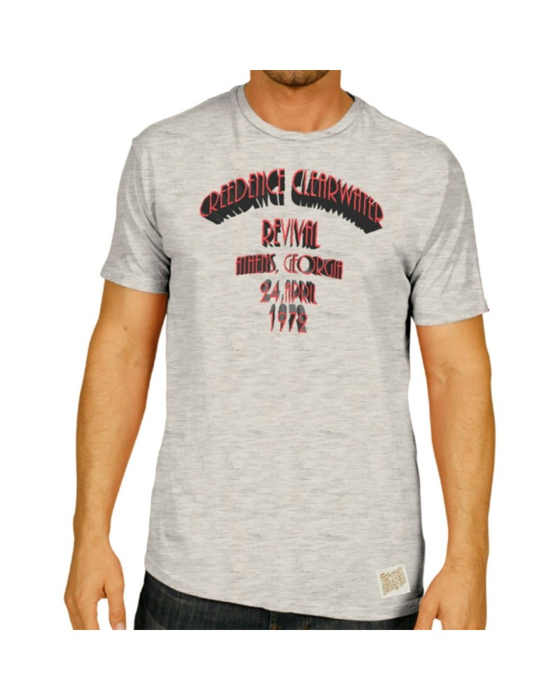 Creedence Clearwater Revival Athens '72 Tee $12.50 Shirts