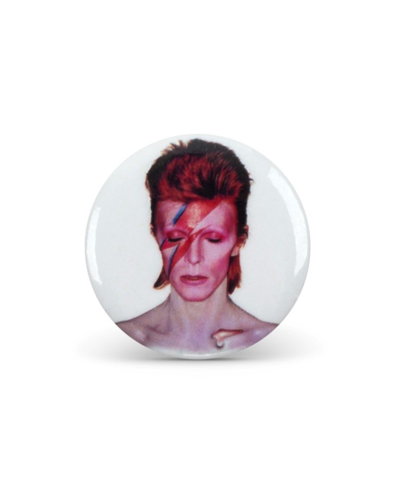 David Bowie Bowie Aladdin Sane Button Pin $3.30 Accessories