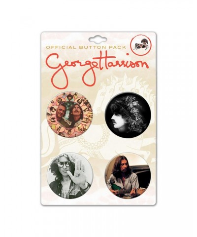 George Harrison Candid Portraits Pin Set $6.00 Accessories