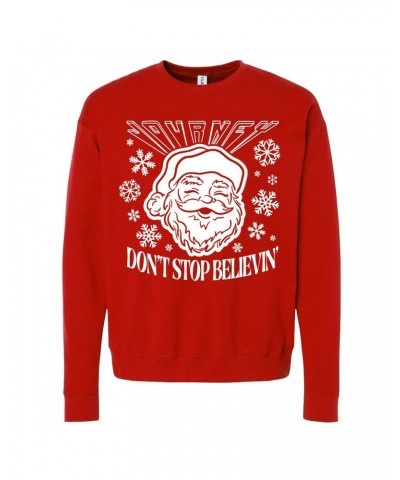 Journey Don't Stop Believin' Santa Crewneck $22.55 Sweatshirts