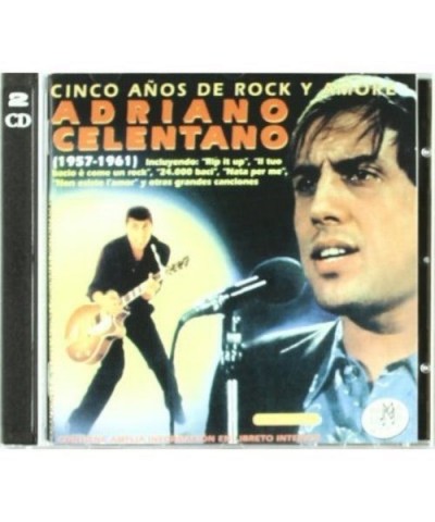 Adriano Celentano CINCO ANOS DE ROCK Y AMORE CD $9.20 CD