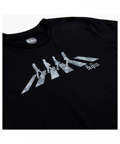 The Beatles Abbey Road Silver Distressed T-Shirt $9.90 Shirts