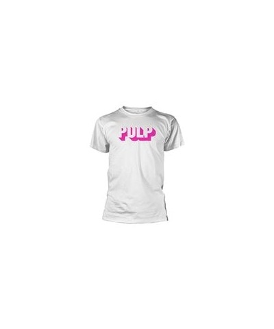 Pulp T Shirt - This Is Hardcore Logo (White) $12.25 Shirts