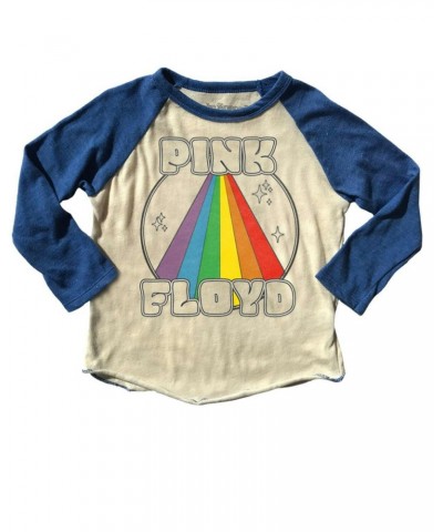 Pink Floyd Retro Rainbow Graphic Raglan Tee $21.12 Shirts