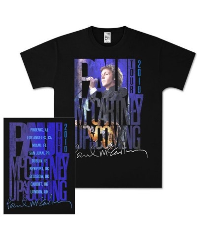 Paul McCartney Photo Fill Black T-Shirt $11.50 Shirts