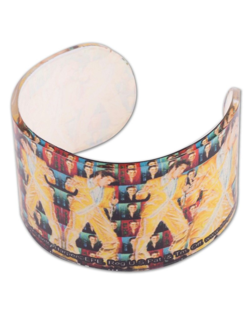 Elvis Presley Gold Lame Acrylic Bracelet $0.95 Accessories