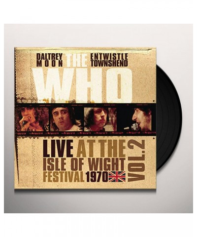 The Who LIVE AT THE ISLE OF WIGHT VOL 2 Vinyl Record $16.20 Vinyl