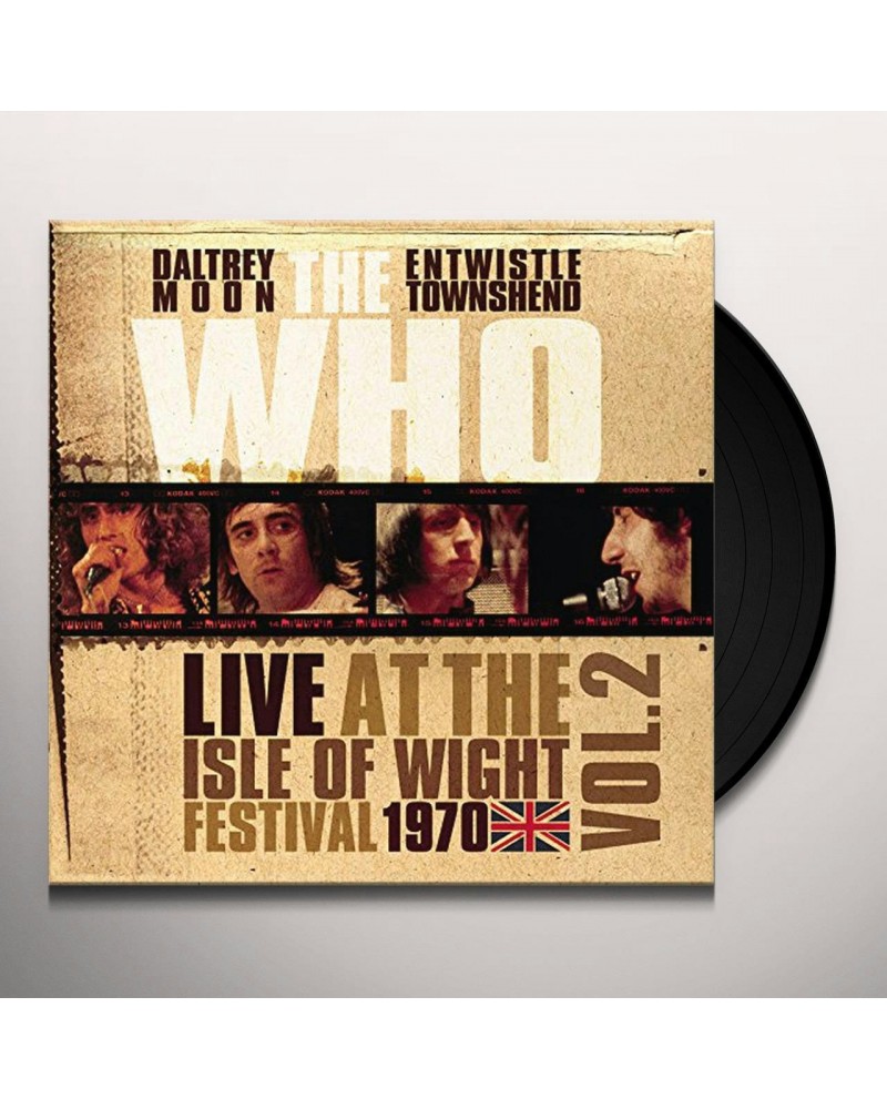 The Who LIVE AT THE ISLE OF WIGHT VOL 2 Vinyl Record $16.20 Vinyl