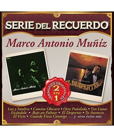 Marco Antonio Muñiz SERIE DEL RECUERDO CD $3.60 CD