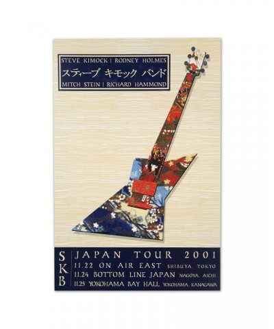 Steve Kimock Japan Tour 2001 Poster $8.00 Decor