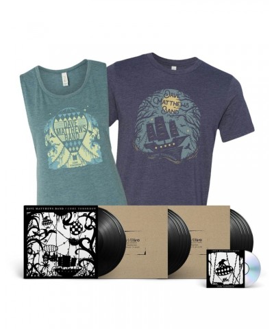 Dave Matthews Band Come Tomorrow Vinyl + DMBLive Vinyl + Shirt Bundle $23.76 Vinyl