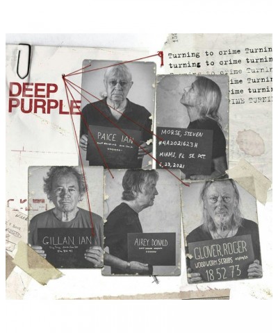 Deep Purple TURNING TO CRIME (LIMITED/CRYSTAL CLEAR VINYL/2LP) Vinyl Record $14.40 Vinyl