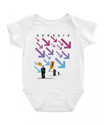 Genesis Baby Short Sleeve Bodysuit | Live In Concert 1986 Tour Bodysuit $8.98 Kids