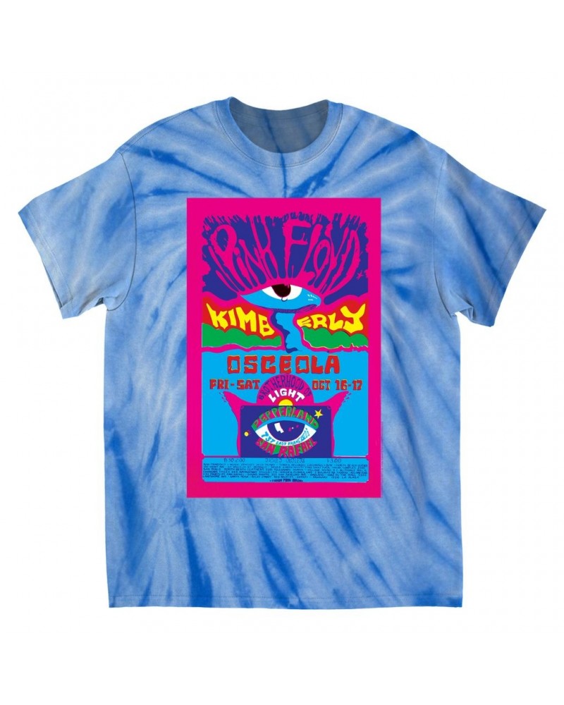 Pink Floyd T-Shirt | Osceola Pepperland Concert Flyer Tie Dye Shirt $9.16 Shirts