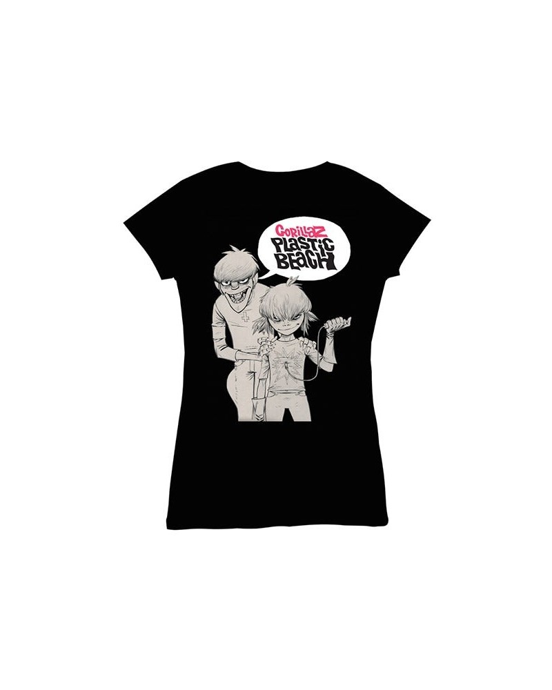 Gorillaz Bang Black Babydoll $13.78 Shirts