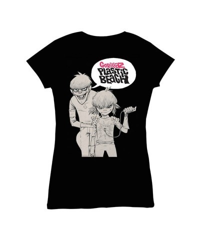 Gorillaz Bang Black Babydoll $13.78 Shirts