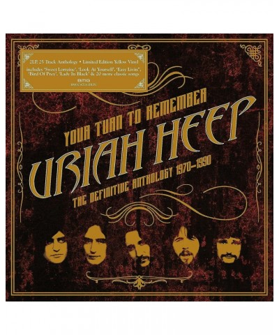 Uriah Heep Definitive Anthology 1970-1990 Vinyl Record $16.41 Vinyl