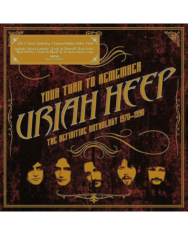 Uriah Heep Definitive Anthology 1970-1990 Vinyl Record $16.41 Vinyl